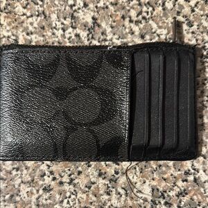 Black Card Holder Wallet